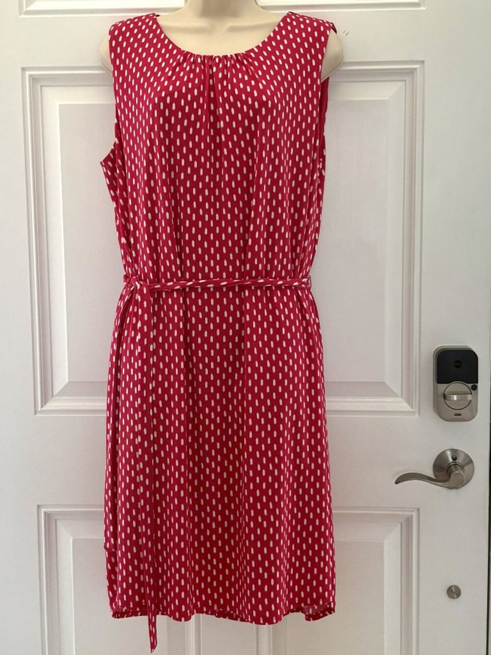 Pink Print Dress by Ann Taylor